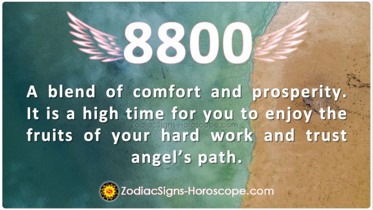 Angel Number 8800 Meaning