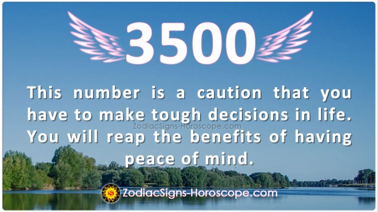 Angel Number 3500 Meaning