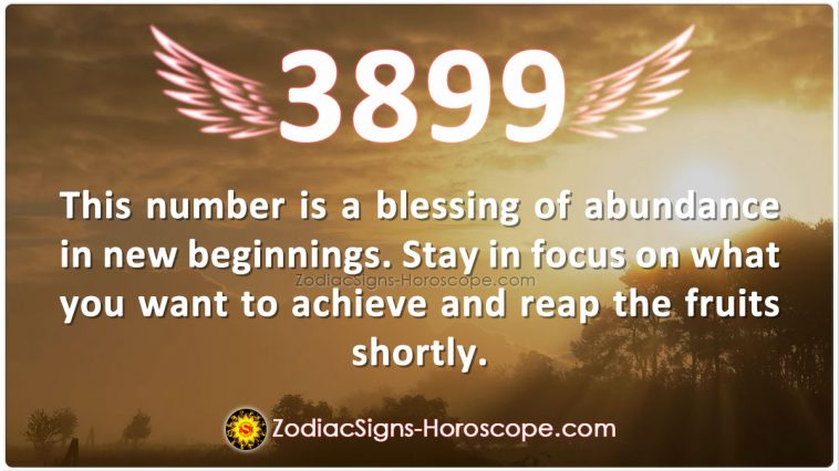 Angel Number 3899 Meaning and Significance