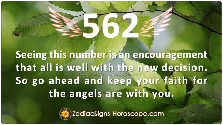 Angel Number 562 Meaning