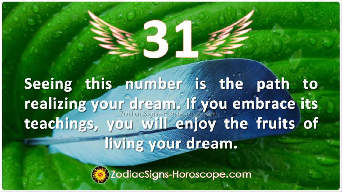 Angel Number 31 is the Path to Realizing and Living Your Dream | ZSH