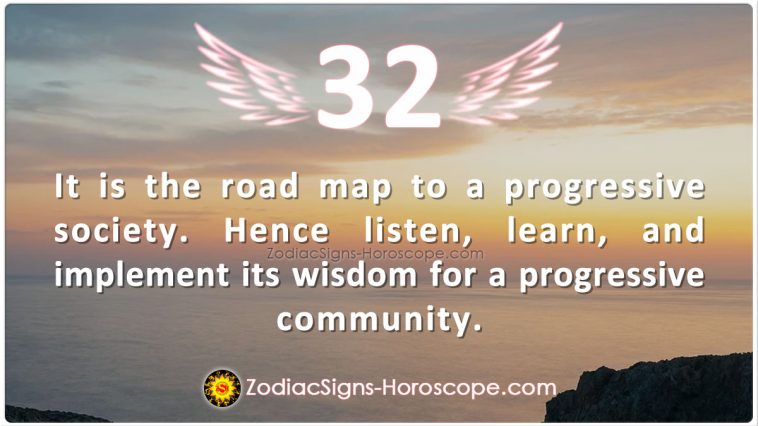 Angel Number 32 meaning