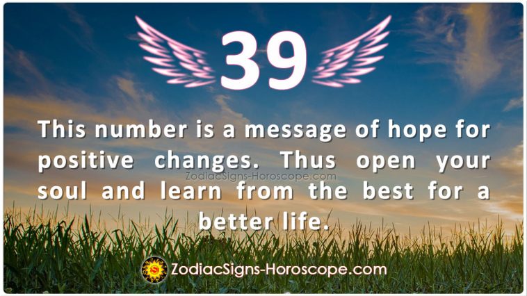 Angel Number 39 meaning