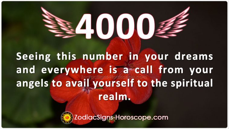 Angel Number 4000 Meaning