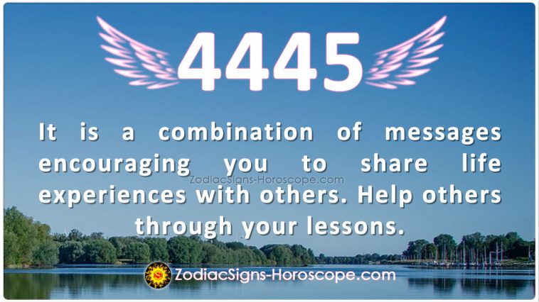 Angel Number 4445 Meaning