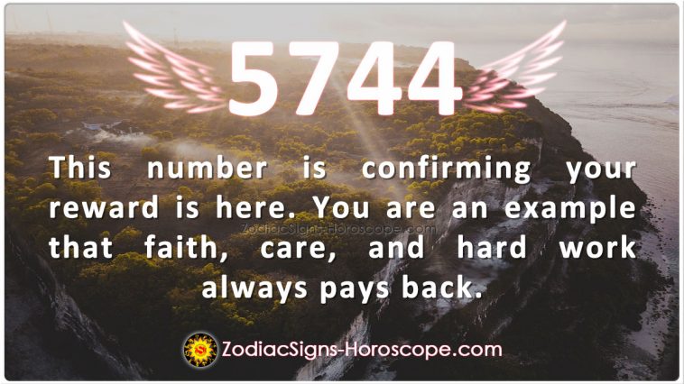 Angel Number 5744 Meaning