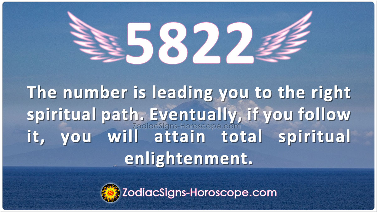 Angel Number 5822 is Leading You to the Right Spiritual Path | ZSH