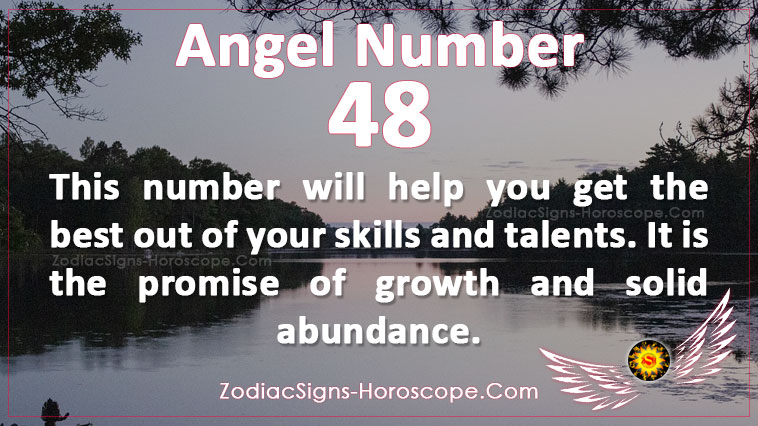 Angel Number 48 is the Promise of Growth and Solid Abundance | ZSH