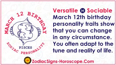 March 12 Zodiac (Pisces) Horoscope Birthday Personality and Lucky