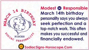 March 14 Zodiac (Pisces) Horoscope Birthday Personality and Lucky
