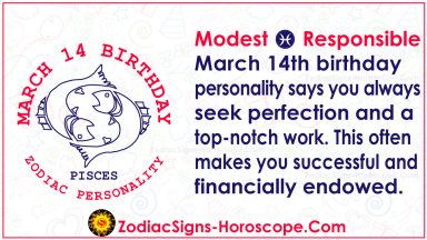 March 14 Zodiac (Pisces) Horoscope Birthday Personality and Lucky