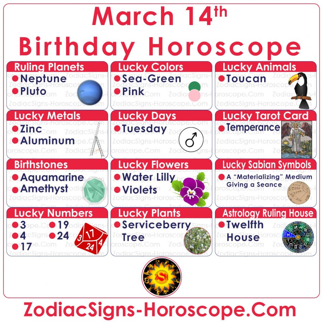 March 14 Zodiac Full Horoscope Birthday Personality ZSH