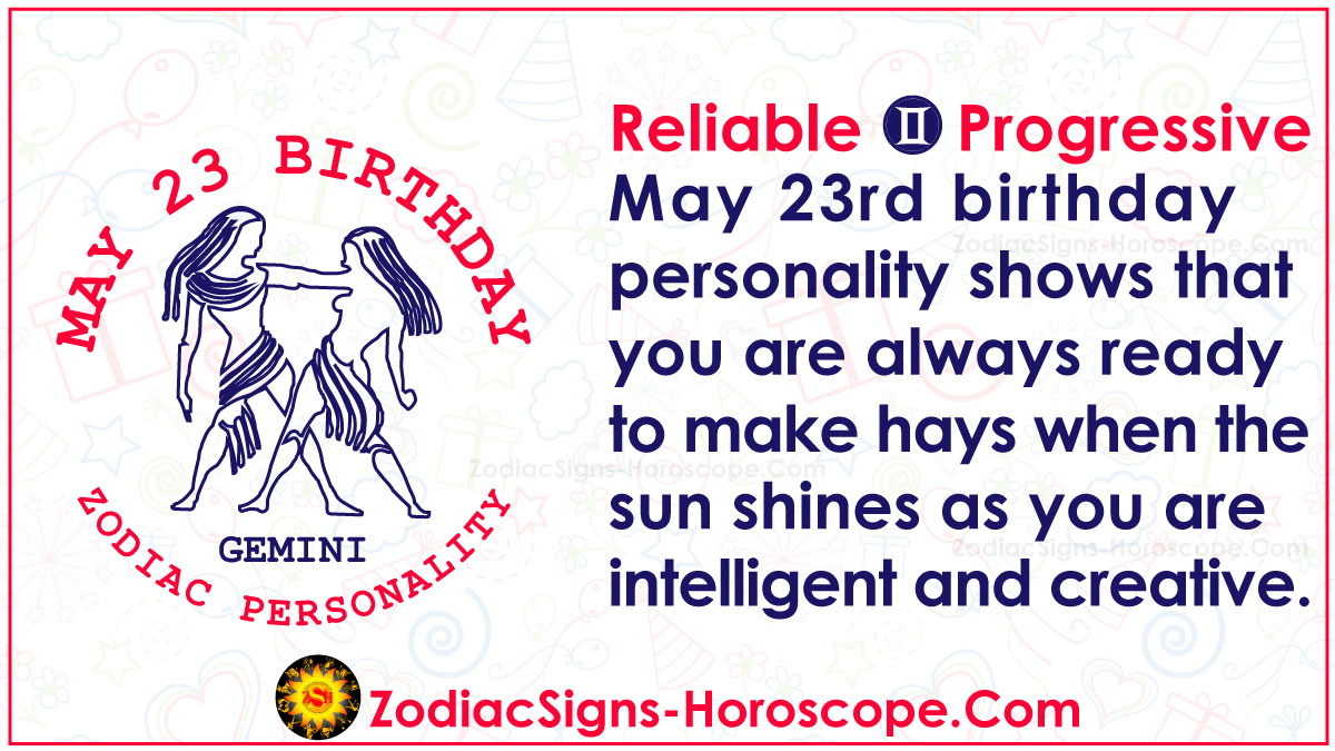 May 23 Zodiac Gemini Horoscope Birthday Personality And Lucky Things