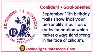 September 11 Zodiac (Virgo) Horoscope Birthday Personality and Lucky
