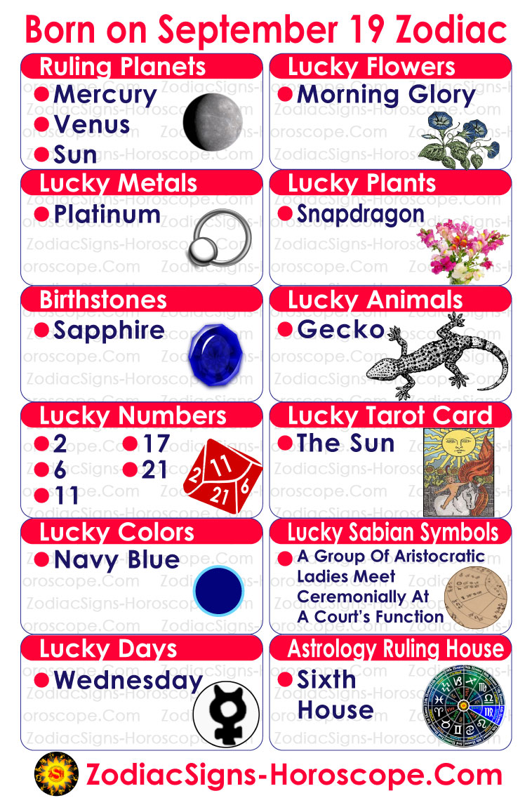 September 19 Zodiac (Virgo) Horoscope Birthday Personality and Lucky