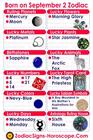 September 2 Zodiac (Virgo) Horoscope Birthday Personality and Lucky