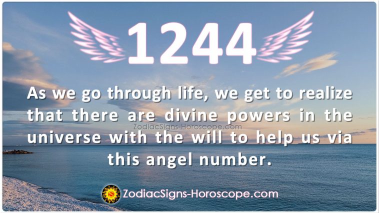 Significado do anjo número 1244