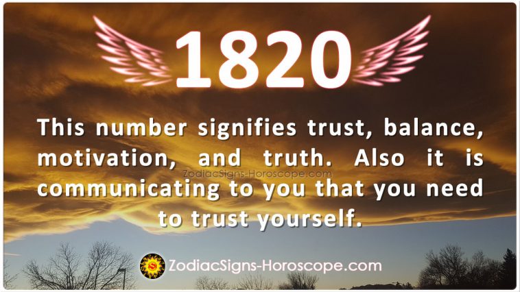 Angel Number 1820 Meaning