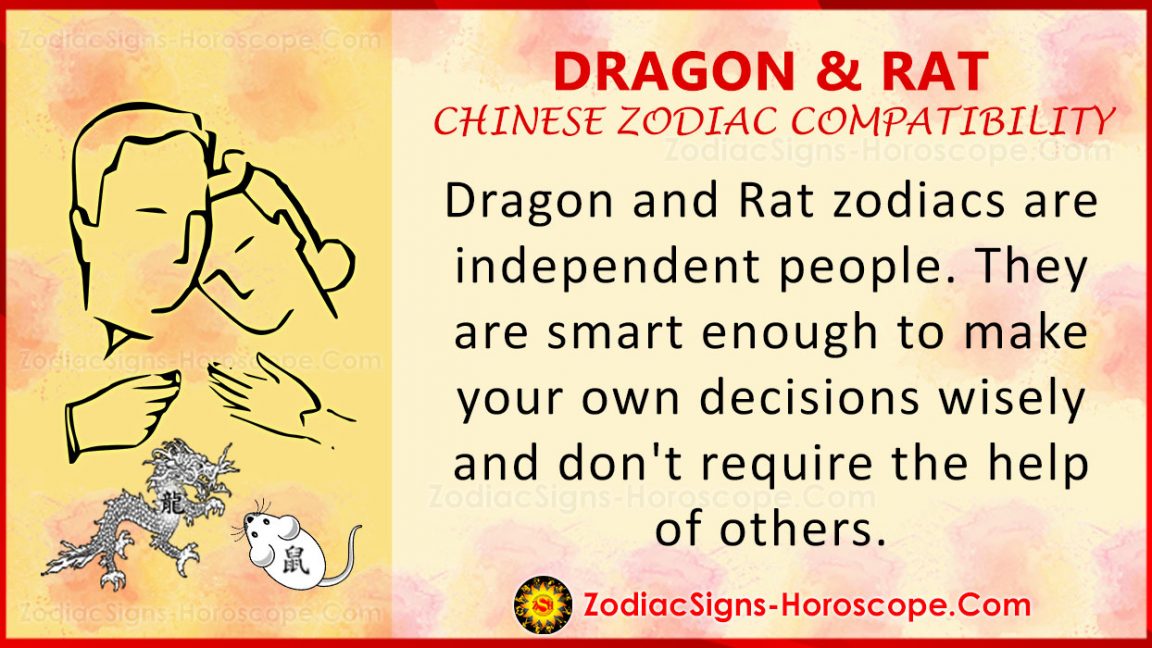 Dragon and Rat Chinese Zodiac Compatibility Love and Relationship