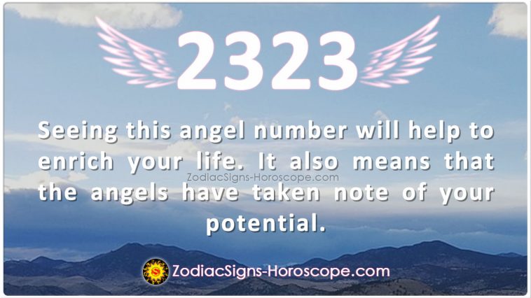 Eņģeļa numura 2323 nozīme