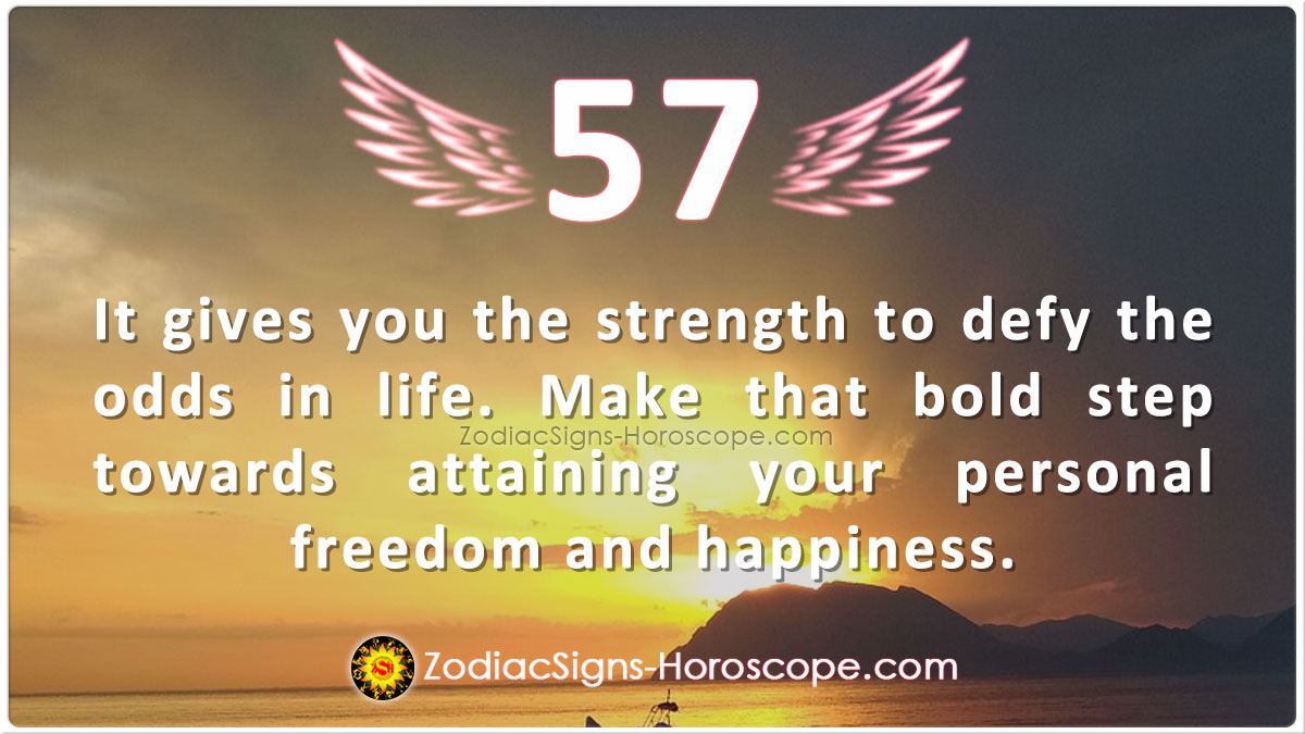 Angel Number 57 Gives You the Strength to Defy the Odds in Life ZSH