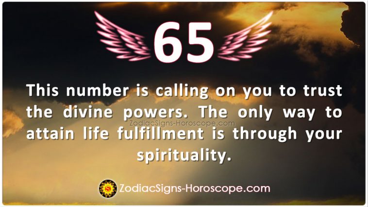 Angel Number 65 meaning