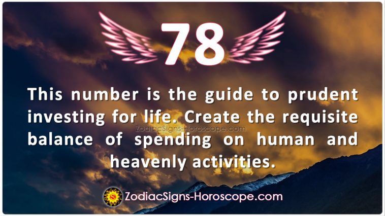 Angel Number 78 meaning