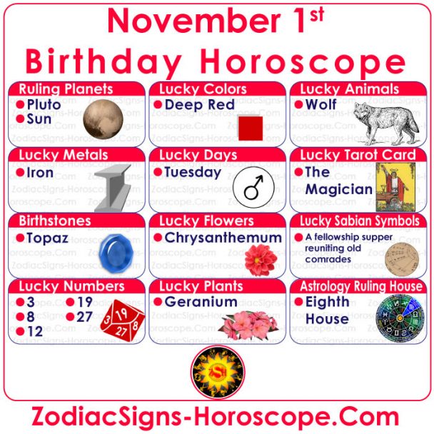 Your November 1st Zodiac Sign Uncover Your Cosmic Identity