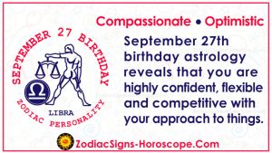 September 27 Zodiac (Libra) Horoscope Birthday Personality and Lucky