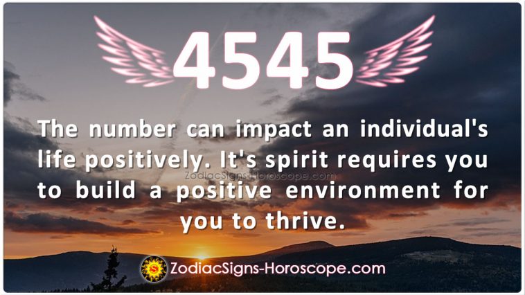 Angel Number 4545 Meaning