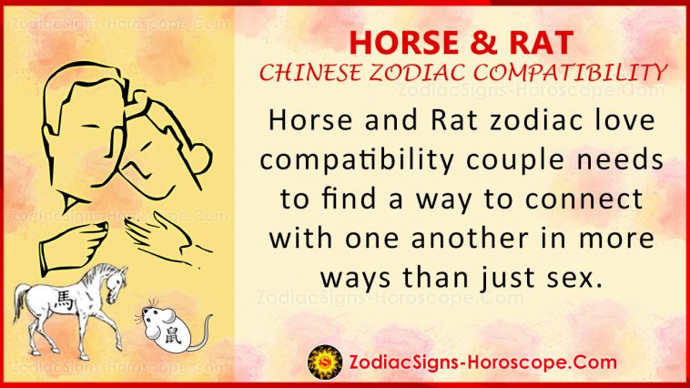 Compatibilité du zodiaque chinois du cheval et du rat