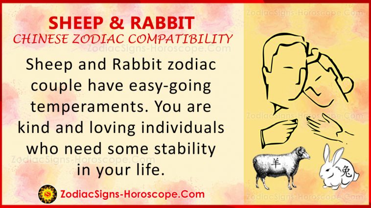 Sheep and Rabbit Chinese Zodiac Compatibility