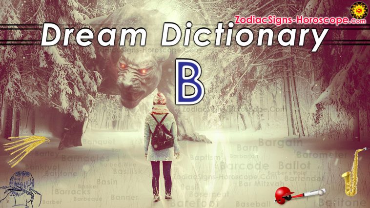 Význam písmene B ve slovníku snů - 3
