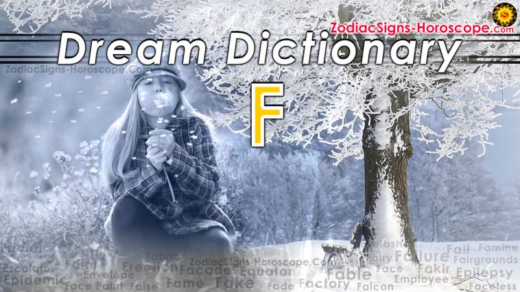 Từ điển giấc mơ của F từ - Trang 1