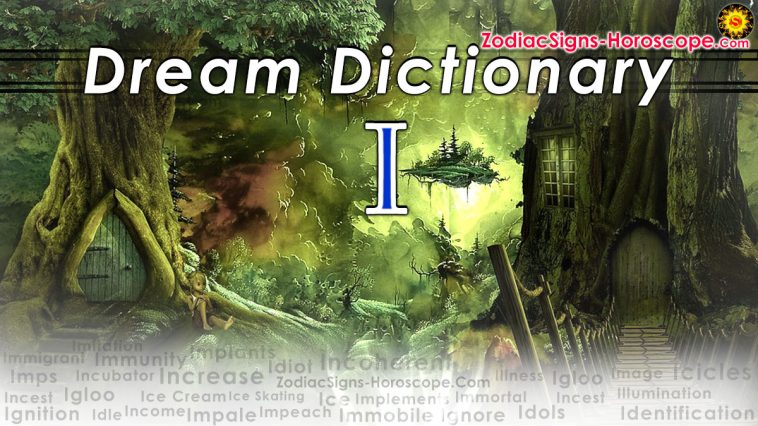 Dream Dictionary of I words - Side 1