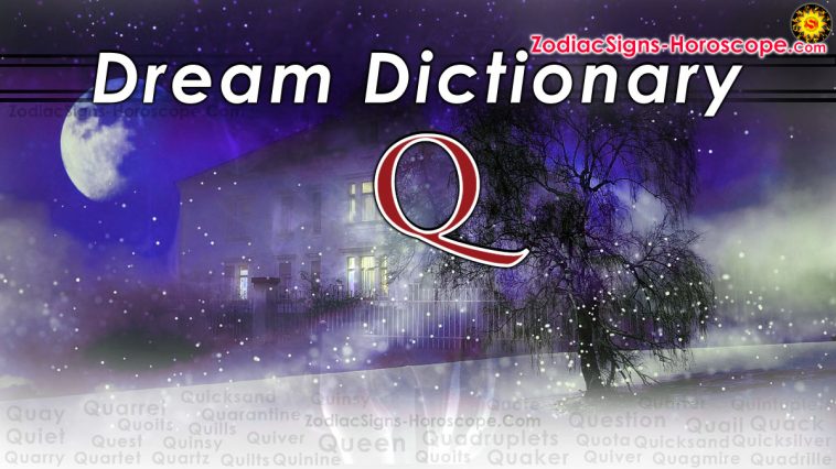 Dicționar de vis al cuvintelor Q