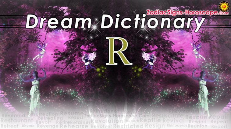 Dictionnaire de rêve des mots R - Page 4