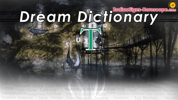 Dream Dictionary of T words - Side 1