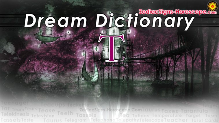 Từ điển giấc mơ của T words - Trang 2