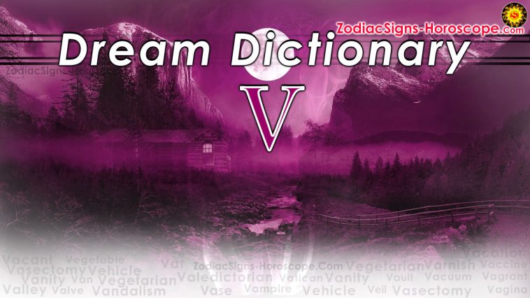 Dicionário dos sonhos de palavras em V - Página 1