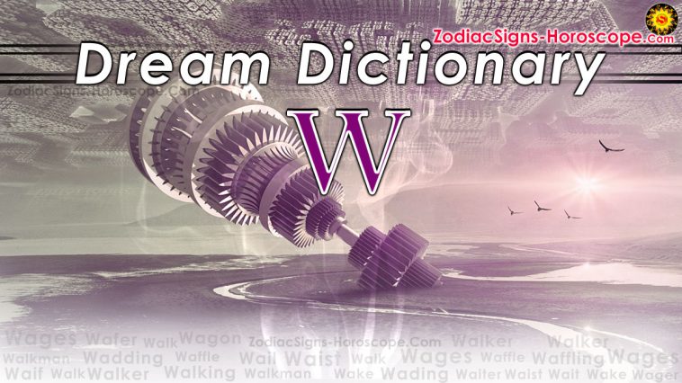 Dream Dictionary of W words - Side 1
