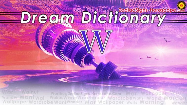 מילון חלומות למילים W - עמוד 2