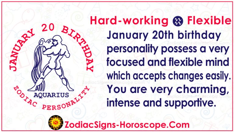 January 20 Zodiac (Aquarius) Horoscope Birthday Personality and Lucky