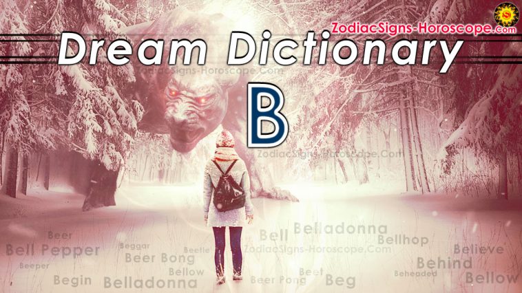 Ang Dream Dictionary ng mga salita ay nagsisimula sa Letter B - 7