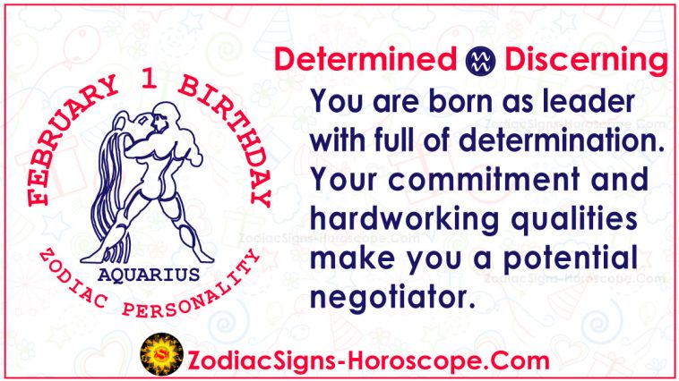 February 1 Zodiac Horoscope Birthday Personality