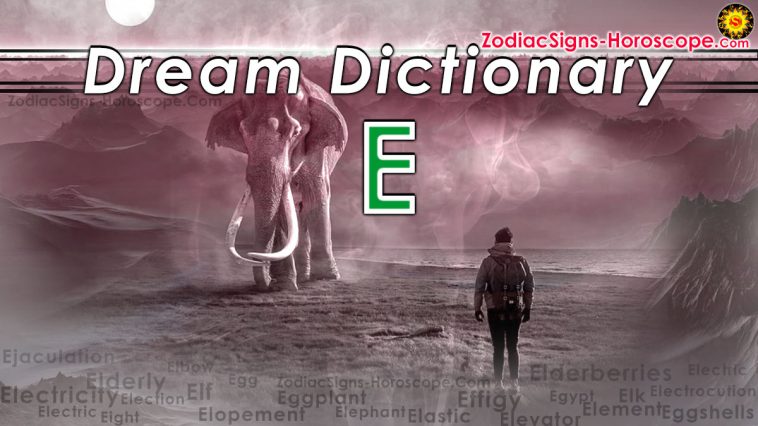 Dream Dictionary of E words - Strana 2