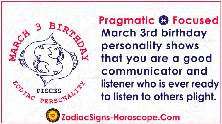 3 march birthdays horoscopes