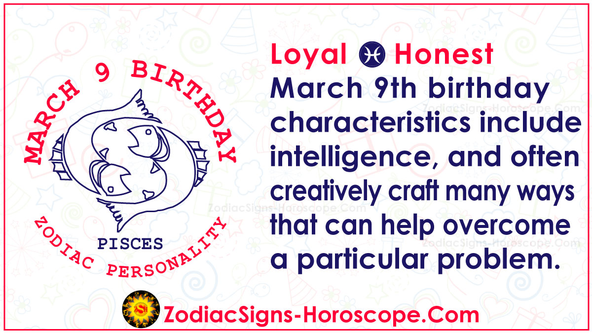 March 9 Zodiac Pisces Horoscope Birthday Personality And Lucky Things
