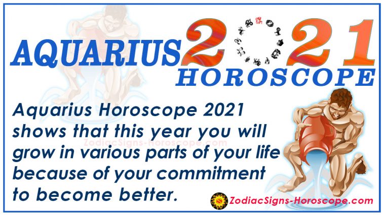 Izibikezelo ze-Aquarius Horoscope 2021