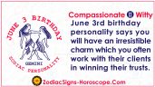 June 3 Zodiac – Complete Birthday Personality and Horoscope | ZSH